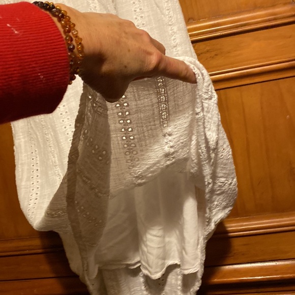 Gorgeous white embroidery cotton dress ❤️ - Picture 4 of 6